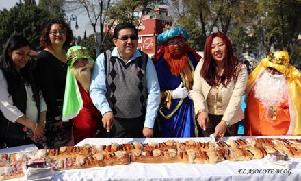 Con Rosca de Casi 300 Metros Festeja Xochimilco Día de Reyes