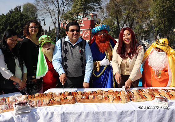 Con Rosca de Casi 300 Metros Festeja Xochimilco Día de Reyes