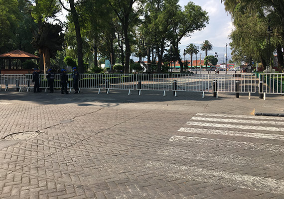 Cierre de Espacios Públicos en Xochimilco