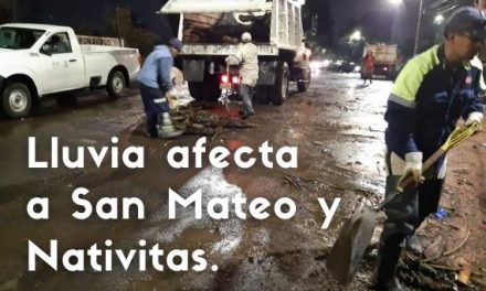 Afectaciones Por LLuvias En Xochimilco.