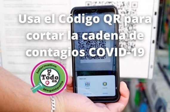 Invita Gobierno Capitalino a la Población a Seguir Usando el Código QR.