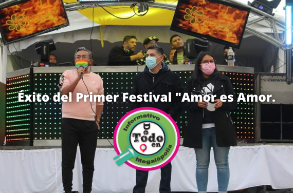 Un Éxito El Primer Festival «Amor es Amor» en Xochimilco.