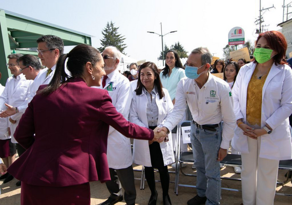 Inauguran Gobierno capitalino e IMSS Hospital General Cuajimalpa Informativo Detodoen Megalopolis 07
