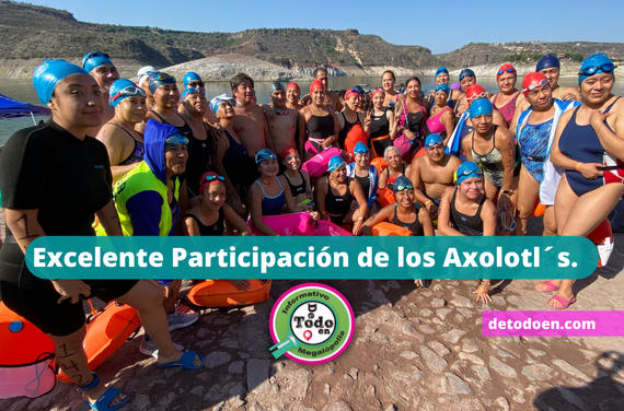 Excelente Participación Del Equipo de Aguas Abiertas «Axolotl»