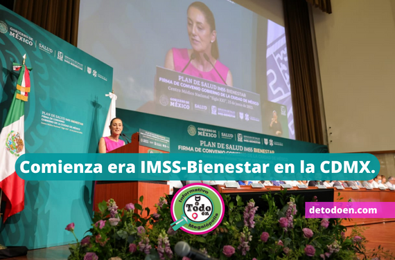 Firman Convenio para Implementar IMSS-Bienestar en la Ciudad de México